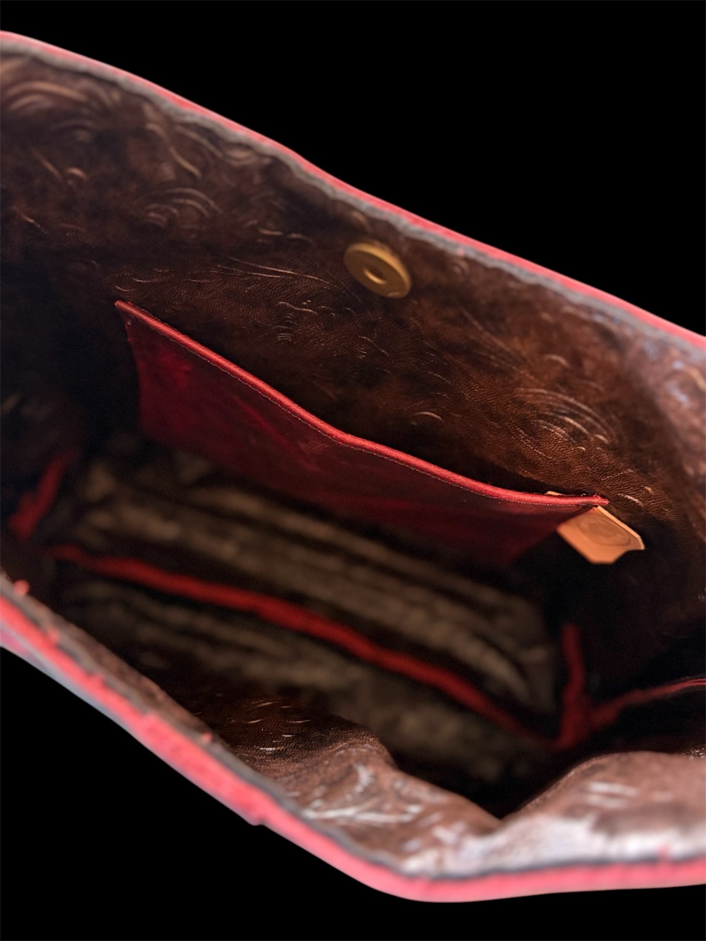 Merlot Red Shoulder Bag